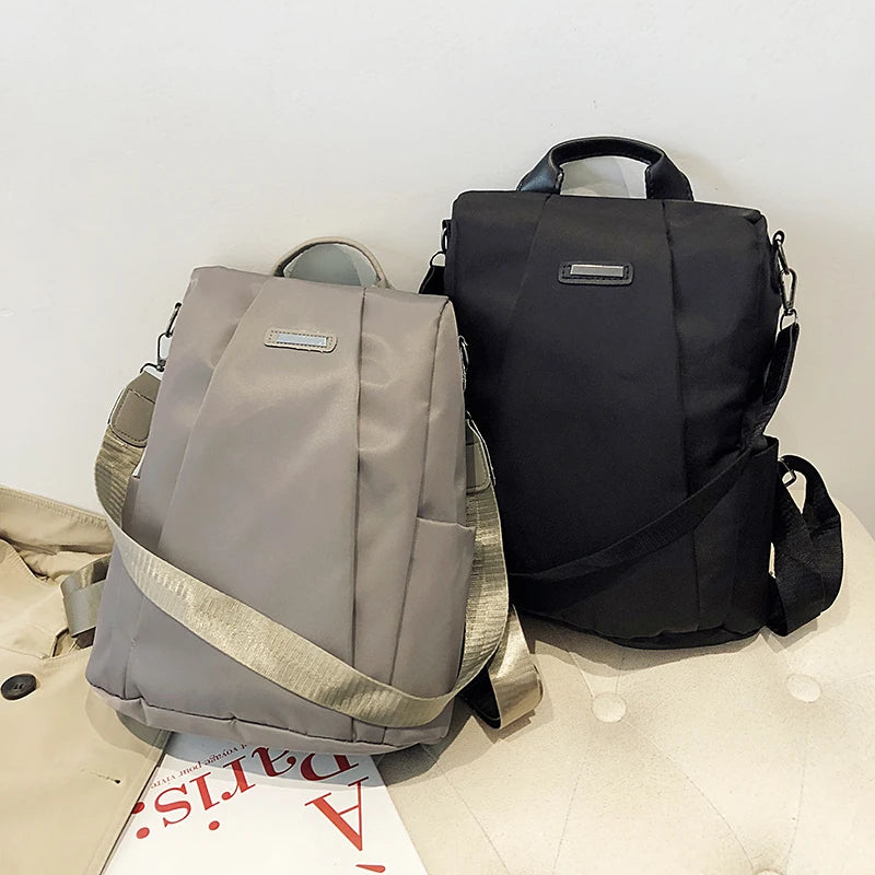 Korean version fashionable travel backpack versatile anti-theft