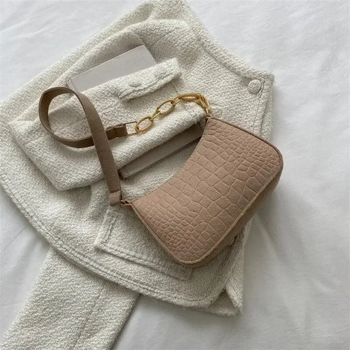 Popular Retro Gentle Temperament Small Square Bag 2024 Autumn Shoulder