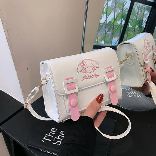 Sanrio Shoulder Bag Waterproof Cartoon Crossbody Bag Casual Versatile