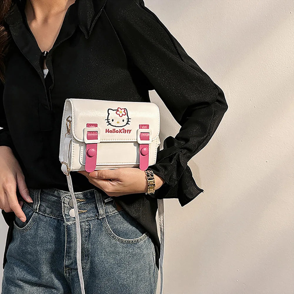 Sanrio Shoulder Bag Waterproof Cartoon Crossbody Bag Casual Versatile