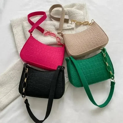 Popular Retro Gentle Temperament Small Square Bag 2024 Autumn Shoulder