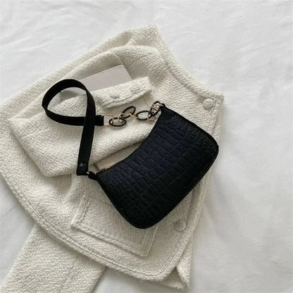 Popular Retro Gentle Temperament Small Square Bag 2024 Autumn Shoulder